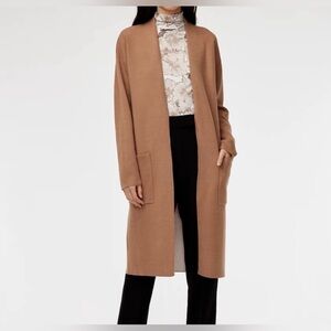 Aritzia Babaton Lance Camel Cardigan - Long